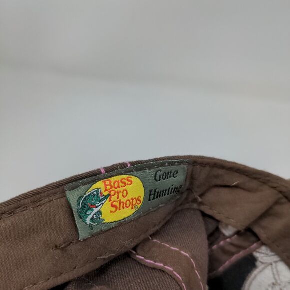 Bass Pro Shops Girls Strapback Camo Hat Brown Camo Size Youth Embroidered - Picture 11 of 12